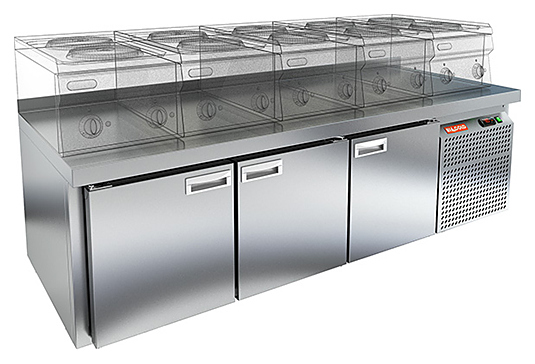 Стол морозильный HICOLD SN 111/BT LT SH