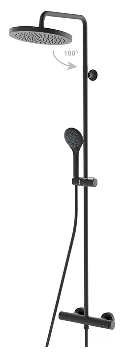 Комплект душевой термостат Bossini Elios L10172.073