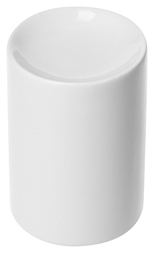 Подставка банкетная Chan Wave 2,5'' Ø 64 мм (фарфор) белая