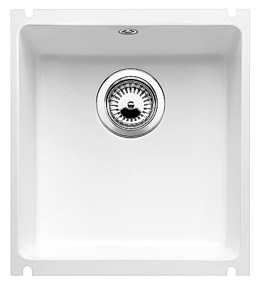 Кухонная мойка Blanco Subline 375-U керамика, белоснежная
