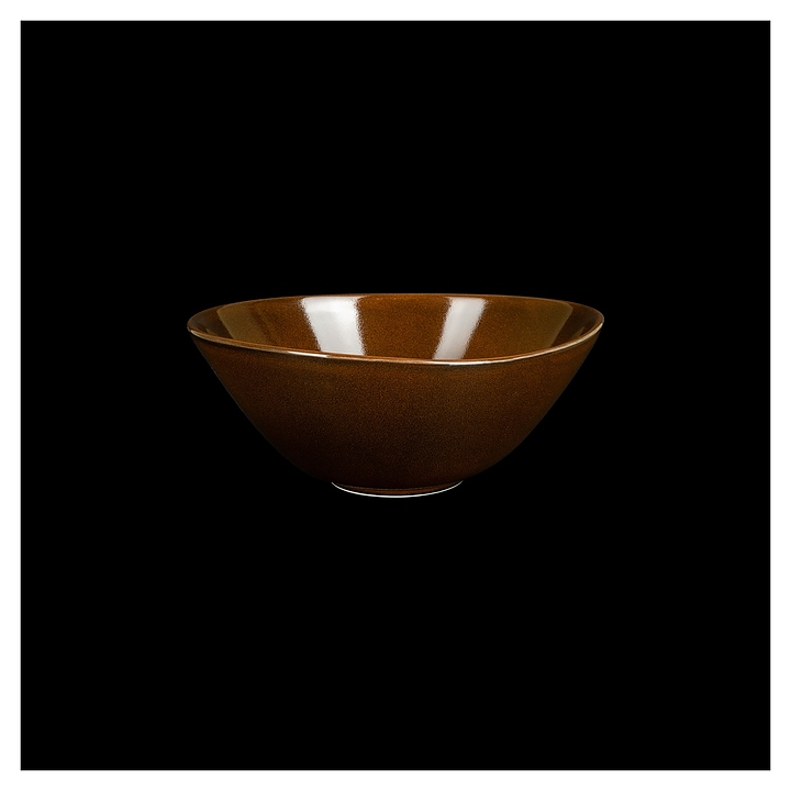 Салатник Corone Cocorita XSY2149 22,5х18,5 см (фарфор) оранжевый