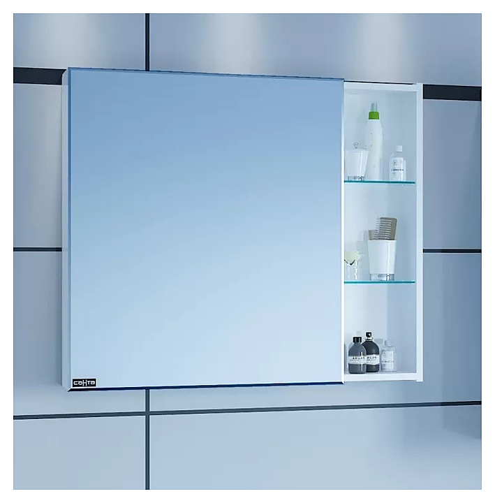 Шкаф зеркальный СаНта Дублин 86