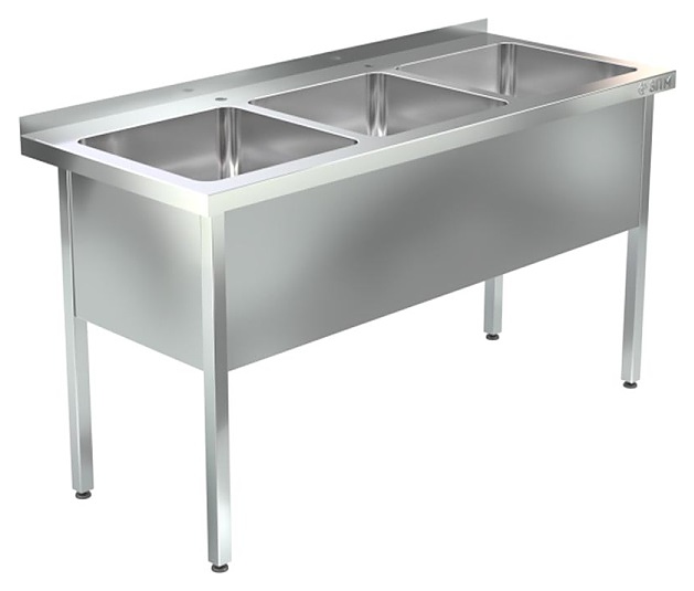 Ванна моечная Assum ВМЦ-П3-3/400 Н (1700х600х850)