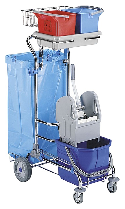 Тележка уборочная TTS Elvis ET 1 многофункциональная без отжима