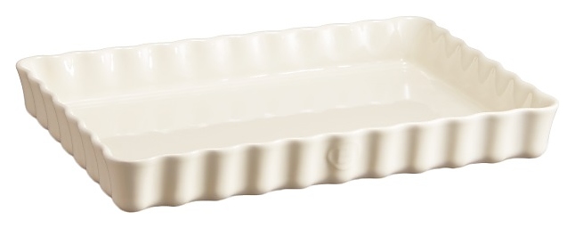Форма для запекания и подачи Emile Henry 026038 1900 мл 34х24 см h=5 см (керамика) молочная
