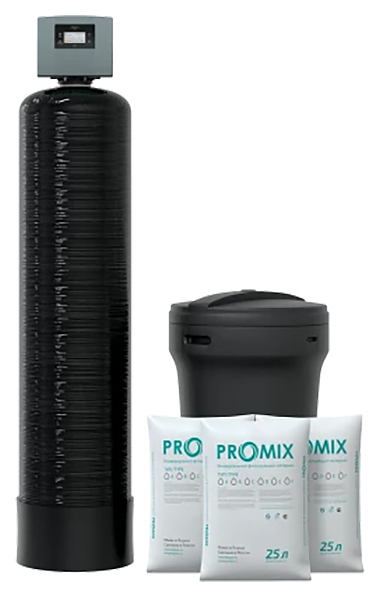 Система умягчения и обезжелезивания SpaceAqua ProMix 1354 V1EWDM (загрузка ProMix С)