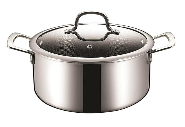 Кастрюля P.L. Proff Cuisine New Kitchen Grid 81280233 3.5 л 22х9.5 см нержавеющая сталь, индукция