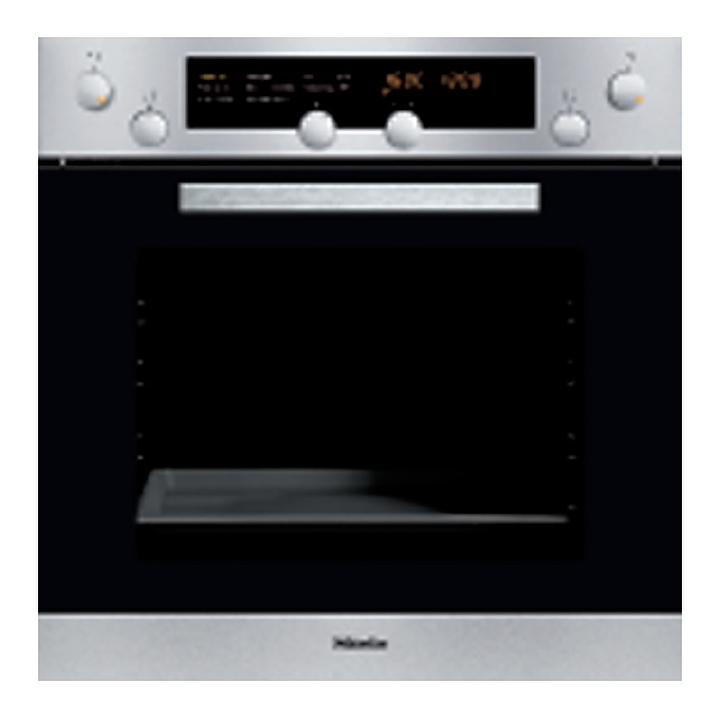 Зависимый электрический духовой шкаф Miele H 4450 E сталь