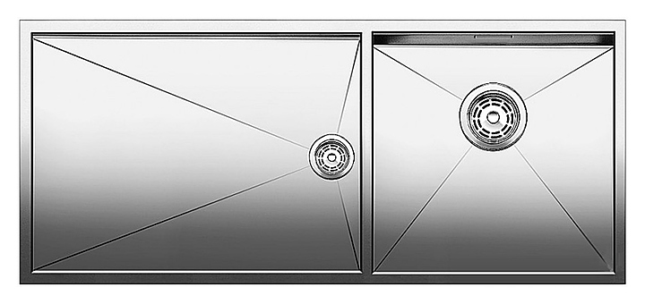 Кухонная мойка Blanco Zerox 400/550-T-IF/N