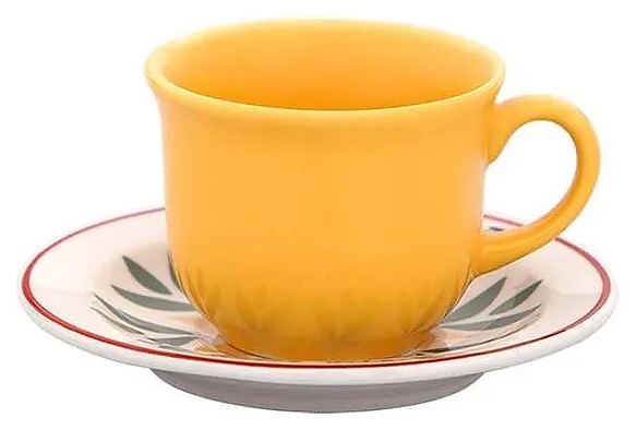 Чайная пара Oxford FLOREAL Shape DOLCE VITA 115842 J071-6838 (чашка 200мл и блюдце 15см)