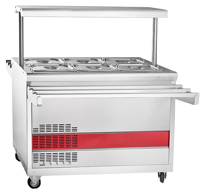 Прилавок-витрина Abat ПВВ(Н)-70ПМ-НШ