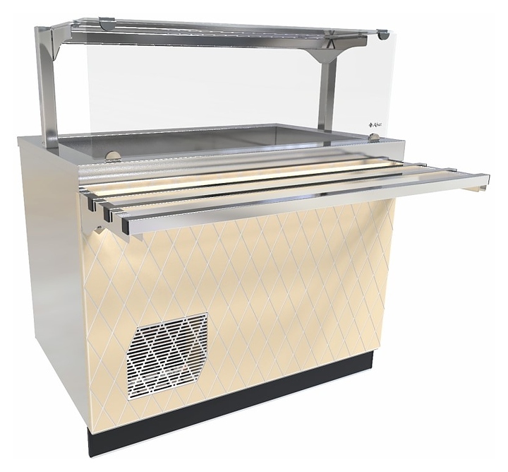 Прилавок-витрина холодильный Abat Сэйла ПВВ(Н)-70Е-НШ ромб