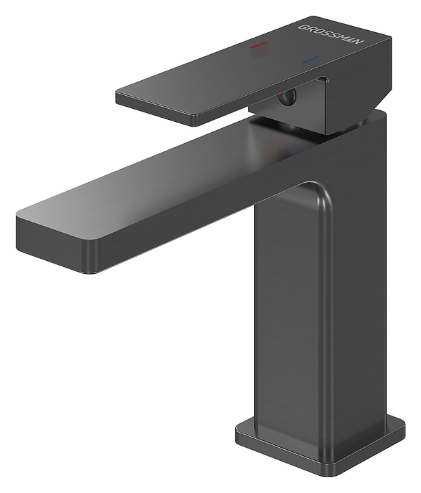 Смеситель для раковины Grossman Style 510.K35.05.420 графит сатиновый