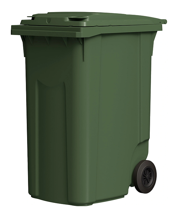 Контейнер для мусора iPlast 28.C29 360 л зеленый