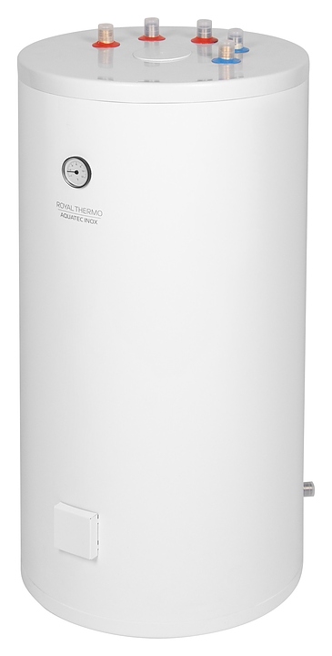 Бойлер косвенного нагрева Royal Thermo AQUATEC INOX RTWX-T 150 напольный (верхнее подключение)