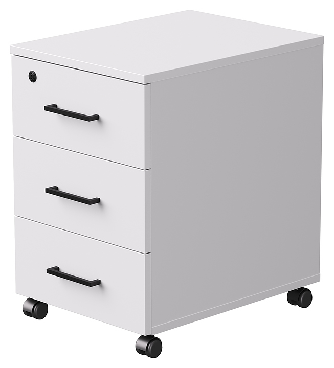 Тумба мобильная Everprof EVO белая