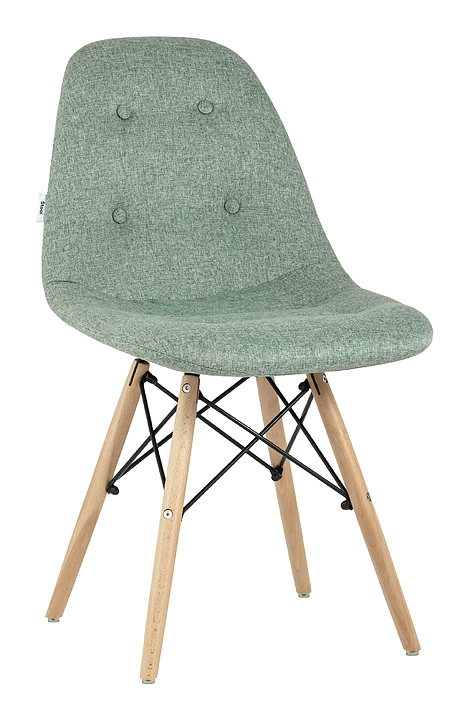 Стул Stool Group DSW SOFT рогожка мятный