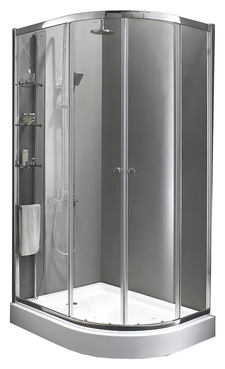 Уголок душевой CEZARES ANIMA-W-RH-2-120/90-C-Cr-L 120х90х200 см
