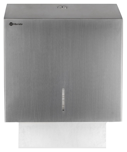 Диспенсер для бумажных полотенец Merida STELLA R (Anti Finger) ASA101.R, V-сложение, нерж.сталь