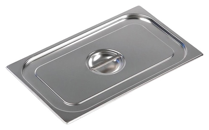 Крышка для гастроемкости P.L. Proff Cuisine Econorm GN 1/3 (325x176) S=0,55 мм нерж. сталь