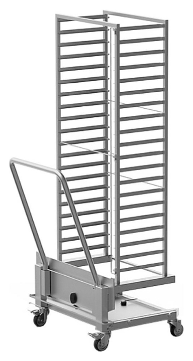 Тележка-шпилька вкатная ITERMA СТР-65К-750/595/1740 П20 XEVTL-2011 для пароконвектоматов серии ChefTop MIND.Maps