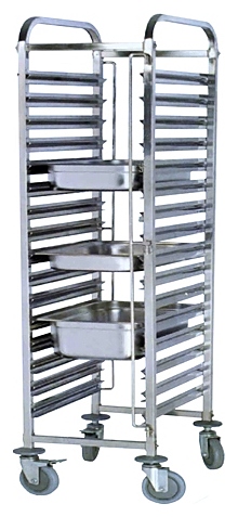 Тележка-шпилька для гастроемкостей Starfood YC-215M1 (GN 1/1)