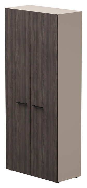 Шкаф для документов Everprof EVO закрытый, кашемир, дуб Пасадена