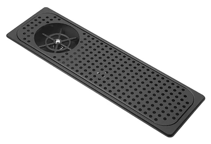 Ринзер Manifesta Sparklo circle JRSSB53164 530х160х40 мм встраиваемый, черный