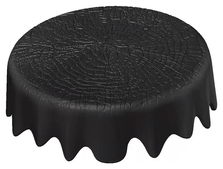 Блюдо круглое P.L. Proff Cuisine Black Raw Wood 81229864 120х120 мм