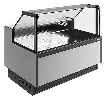 Витрина холодильная Carboma Bavaria 4 GC110 SP 0,94-1 версия 2.0 9006-9005 (без боковин)