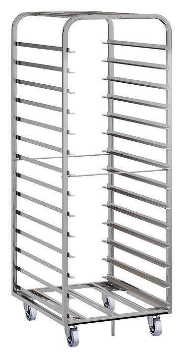 Тележка-шпилька для противней Restoinox для ротационной печи BONGARD 8.64. 14 ур.