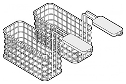 Набор корзин Tecnoinox 2х 100х290х110 мм