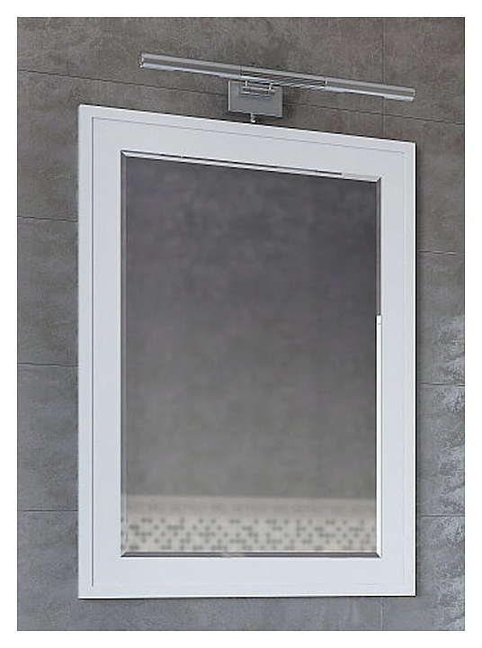 Зеркало Sanflor Модена 75 см белое