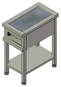 Плита электрическая Теппан-яки Heidebrenner ЕТК В1 