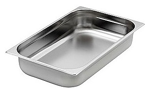 Гастроемкость InoxMacel 24100 GN 2/4-100 (530х162х100) нерж. сталь