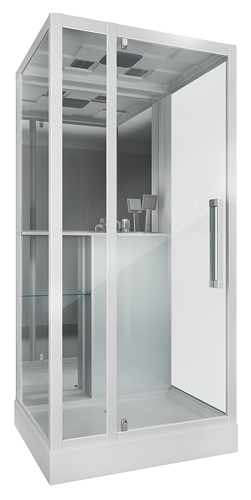 Кабина душевая Grossman GR166 90х100х215 см