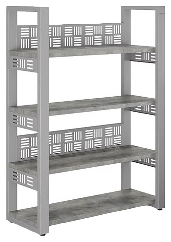 Стеллаж открытый КОБОР SO4-120/36 aluminum/chicago