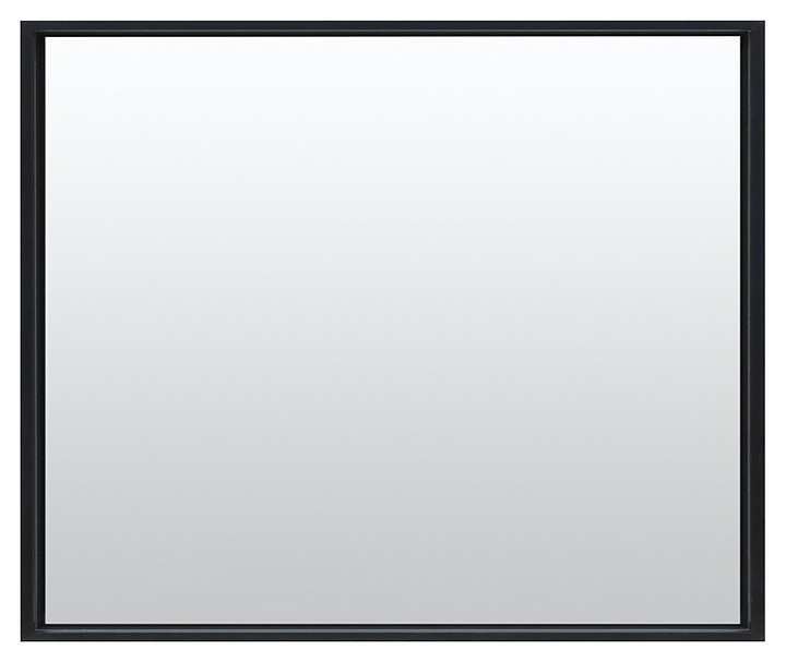 Зеркало De Aqua Алюминиум 90 90х75 см с LED подсветкой, черное