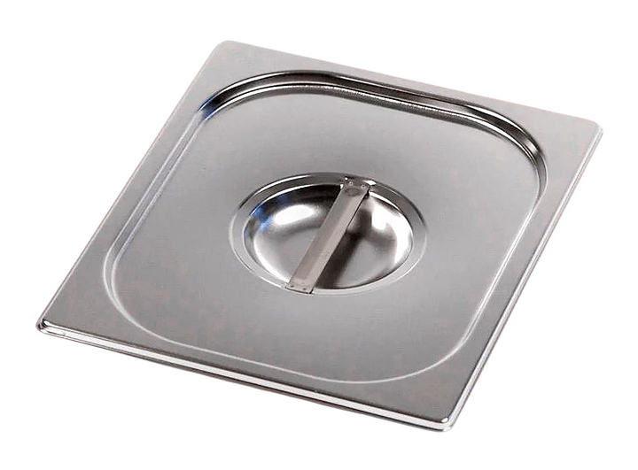 Крышка для гастроемкости Rock Kitchen 812-L GN 1/2 (325x265х10 мм) нерж. сталь