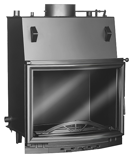 Чугунная каминная топка KAW-МЕТ W10CO