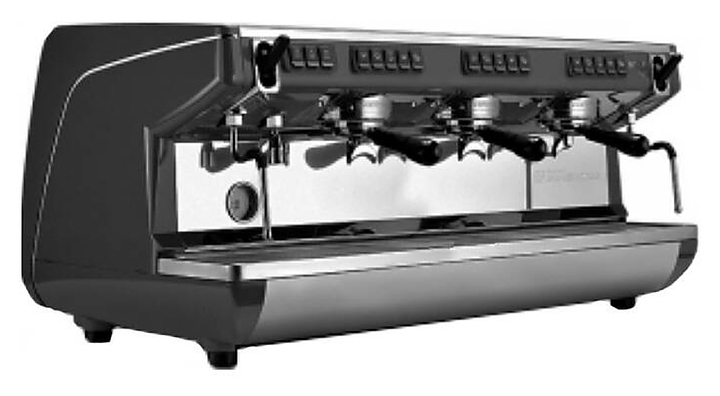 Кофемашина Nuova Simonelli Appia Life 3Gr V серая, высокие группы, экономайзер