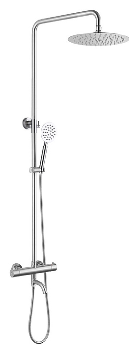 Душевая система MELANA F610307-T Stello с термостатом, сатин