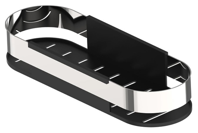 Полка душевая IDDIS Optima Home SHE12SBi44 овальная