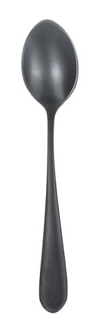 Ложка чайная Narin 202190 Epsilon matt black 13 см (материал нерж. сталь, PVD Черное матовое покрытие)