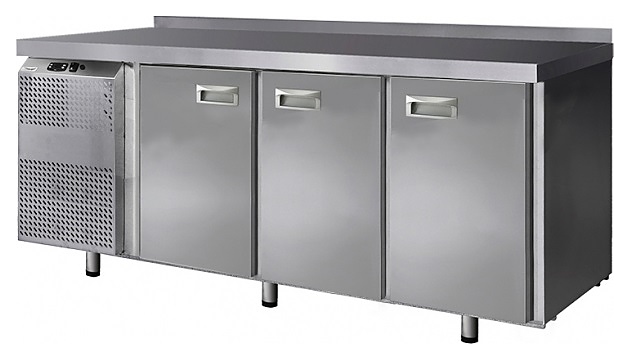 Стол холодильный Finist СХС-700-3 (агрегат слева) с бортом