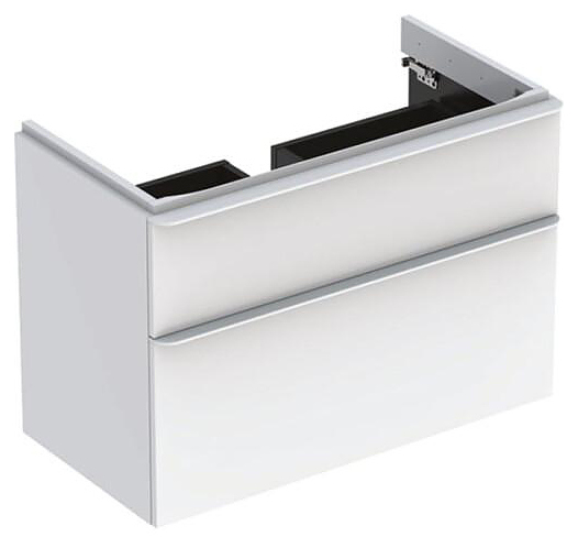 Тумба под раковину Geberit Smyle Square 500.354.00.1, белый глянец