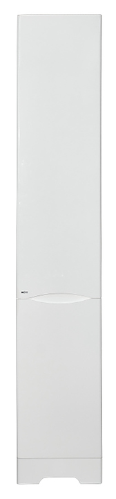 Шкаф-пенал Misty Элвис-35 35х200 см, левый, белый