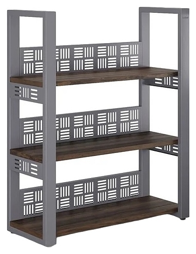 Стеллаж открытый КОБОР SО3-60/36 graphite/charlston