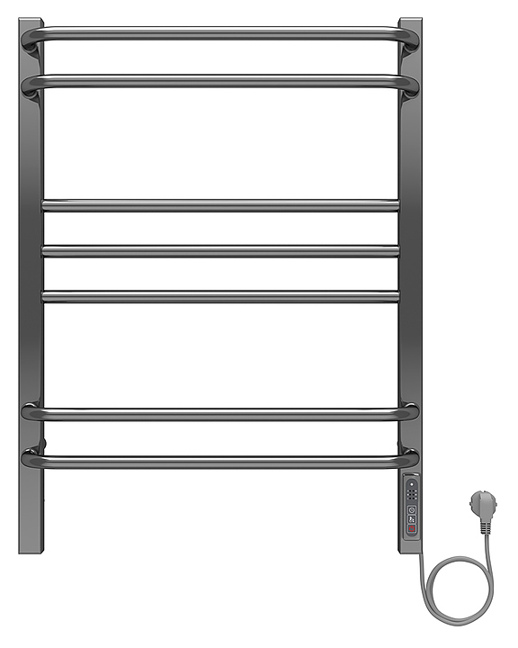 Полотенцесушитель электрический Aquatek Бетта П7 50х70 см, хром