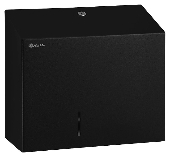 Диспенсер туалетной бумаги Merida STELLA R DUO BLACK BSC202.R (нерж. сталь) черный